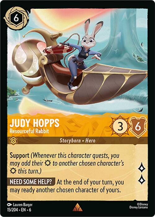 Judy Hopps - Resourceful Rabbit (15/204) [Azurite Sea] | I Want That Stuff Brandon