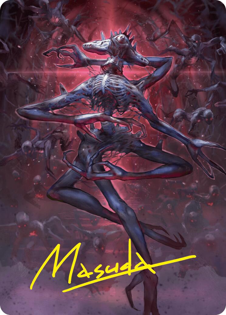 Overlord of the Balemurk Art Card (Gold-Stamped Signature) [Duskmourn: House of Horror Art Series] | I Want That Stuff Brandon