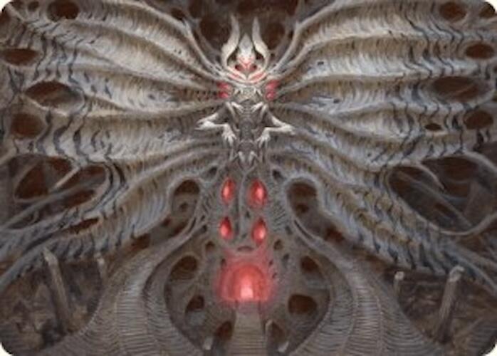 Valgavoth, Terror Eater Art Card [Duskmourn: House of Horror Art Series] | I Want That Stuff Brandon