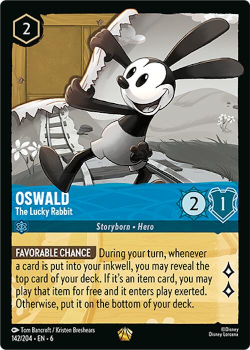 Oswald - The Lucky Rabbit (142/204) [Azurite Sea] | I Want That Stuff Brandon