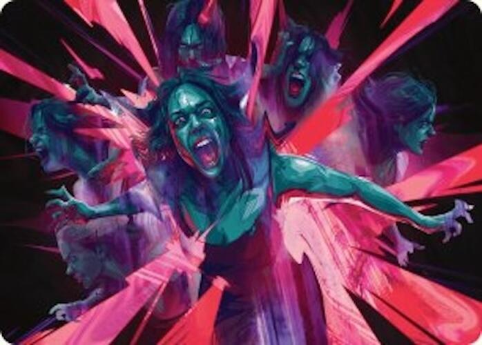 Waltz of Rage Art Card [Duskmourn: House of Horror Art Series] | I Want That Stuff Brandon