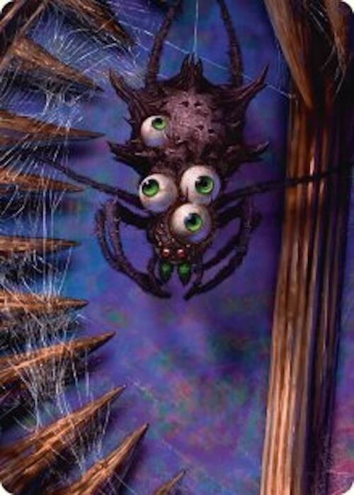 Spider Art Card [Duskmourn: House of Horror Art Series] | I Want That Stuff Brandon