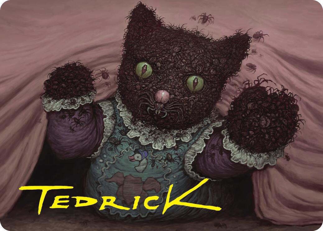 Twitching Doll Art Card (Gold-Stamped Signature) [Duskmourn: House of Horror Art Series] | I Want That Stuff Brandon