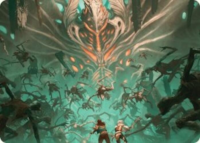 Valgavoth's Onslaught Art Card [Duskmourn: House of Horror Art Series] | I Want That Stuff Brandon