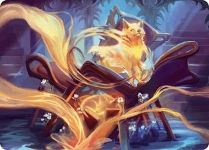 Inquisitive Glimmer Art Card [Duskmourn: House of Horror Art Series] | I Want That Stuff Brandon