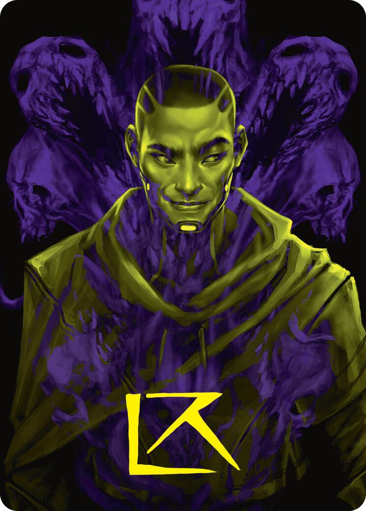 Kaito, Bane of Nightmares Art Card (Gold-Stamped Signature) [Duskmourn: House of Horror Art Series] | I Want That Stuff Brandon