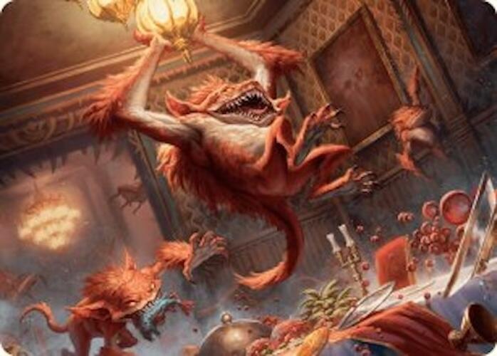 Midnight Mayhem Art Card [Duskmourn: House of Horror Art Series] | I Want That Stuff Brandon