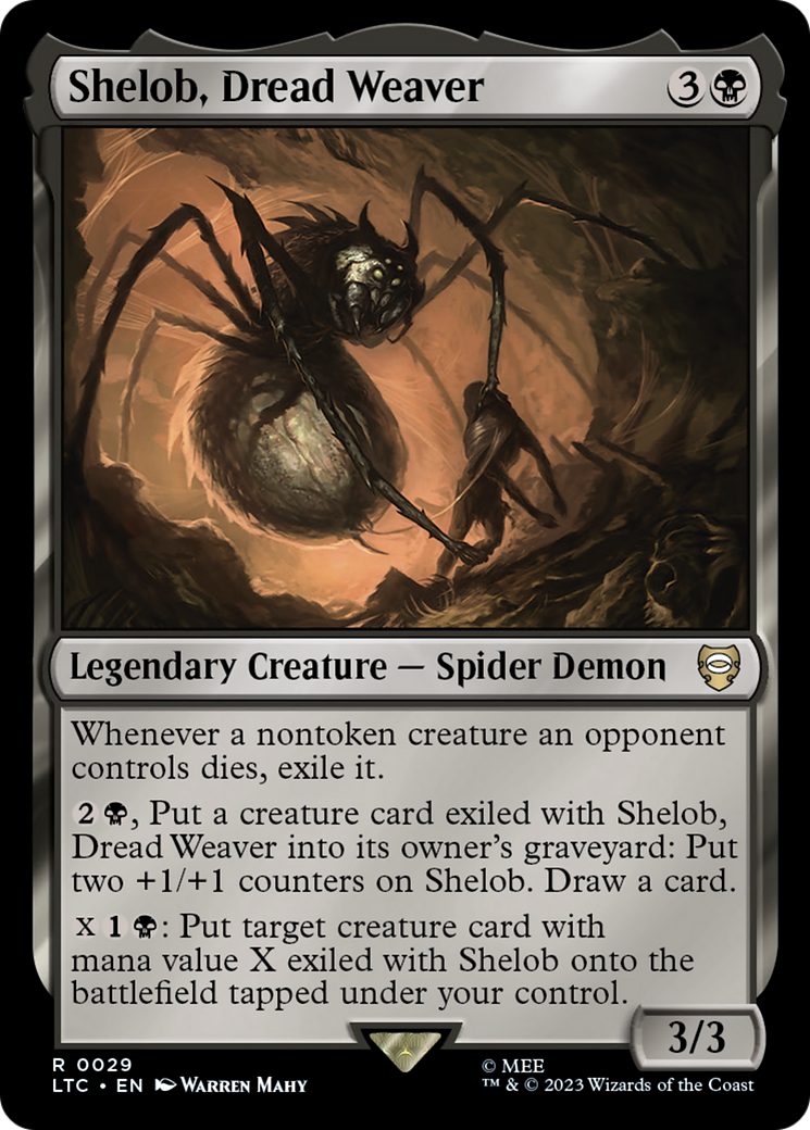 Shelob, Dread Weaver [The Lord of the Rings: Tales of Middle-Earth Commander] | I Want That Stuff Brandon