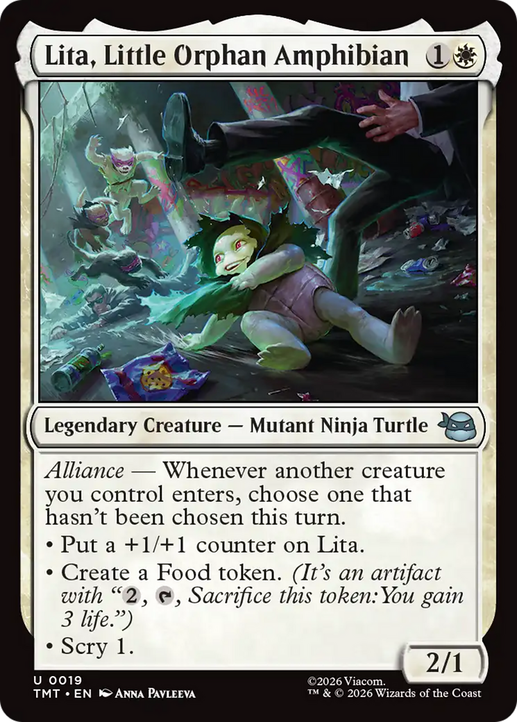 Lita, Little Orphan Amphibian [Teenage Mutant Ninja Turtles] | I Want That Stuff Brandon