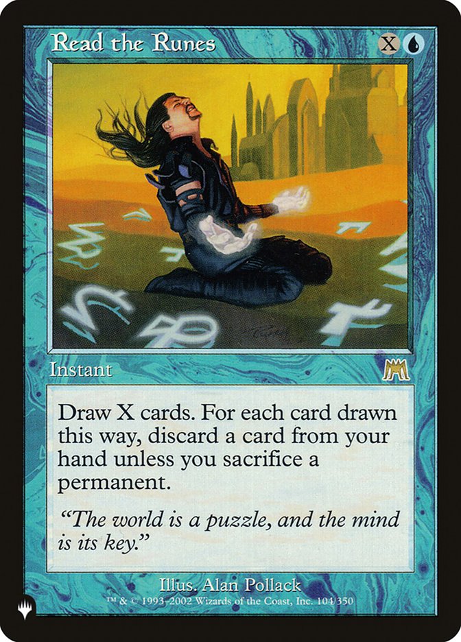 Read the Runes [The List] | I Want That Stuff Brandon