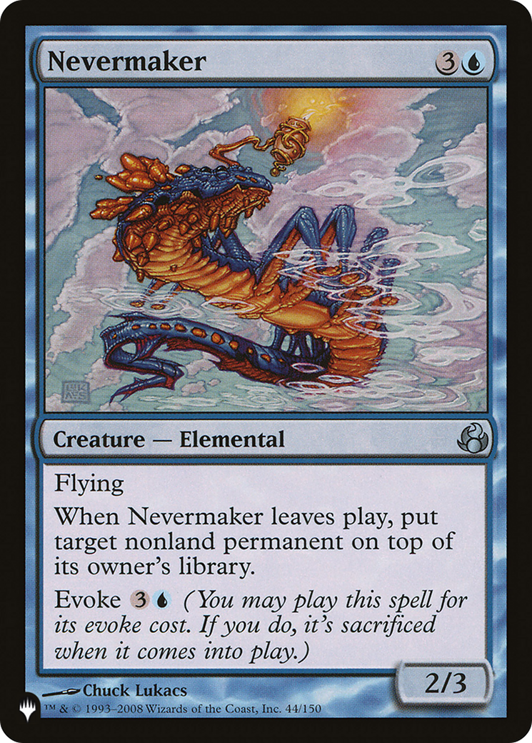 Nevermaker [The List] | I Want That Stuff Brandon