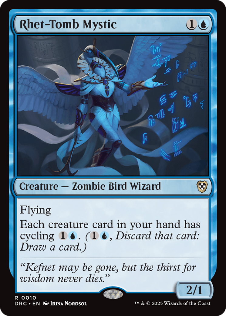 Rhet-Tomb Mystic [Aetherdrift Commander] | I Want That Stuff Brandon