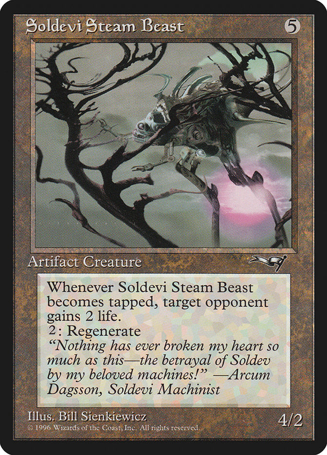 Soldevi Steam Beast (Purple Light Background) [Alliances] | I Want That Stuff Brandon