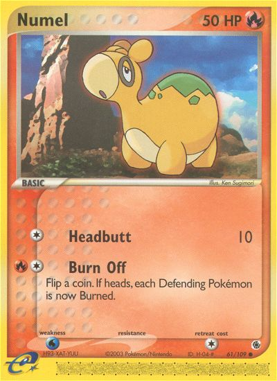 Numel (61/109) [EX: Ruby & Sapphire] | I Want That Stuff Brandon