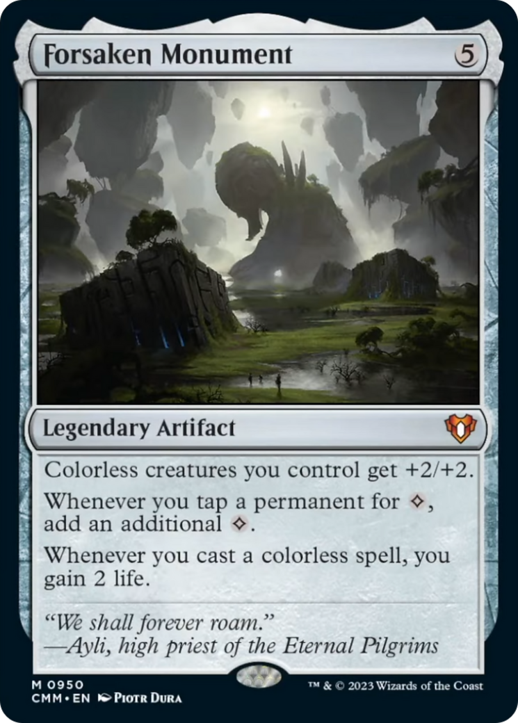 Forsaken Monument [Commander Masters] | I Want That Stuff Brandon