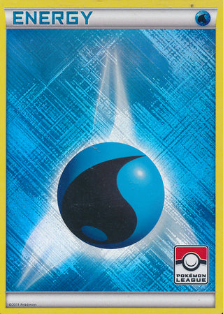 Water Energy (2011 Pokemon League Promo) [League & Championship Cards] | I Want That Stuff Brandon