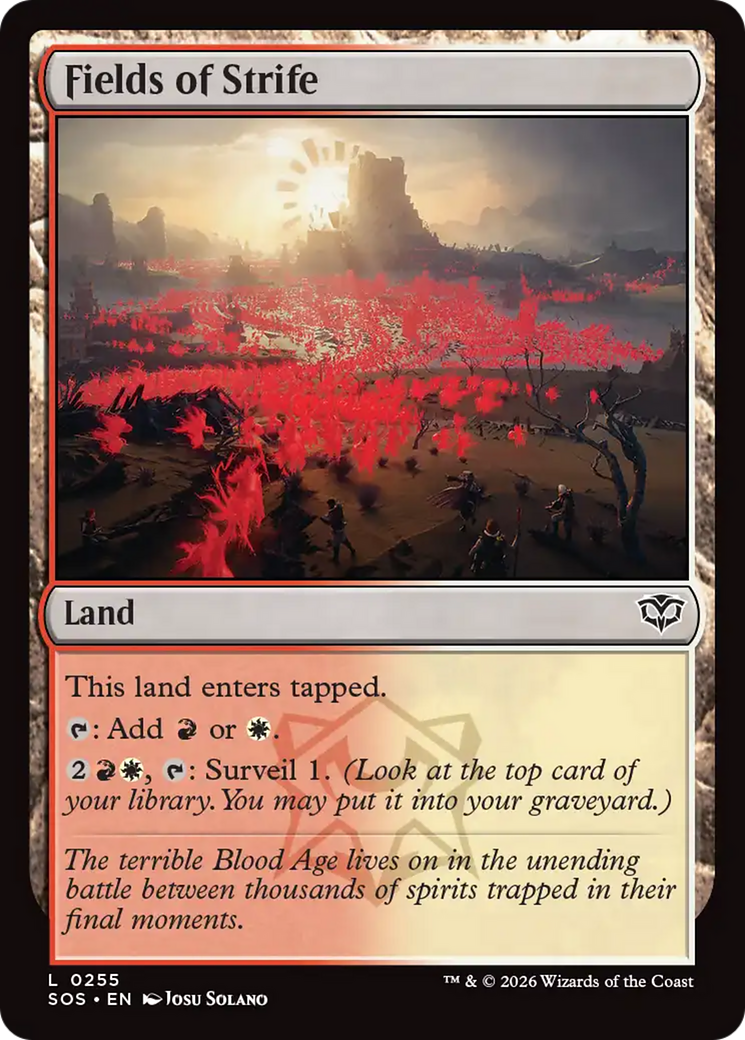 Fields of Strife [Secrets of Strixhaven] | I Want That Stuff Brandon