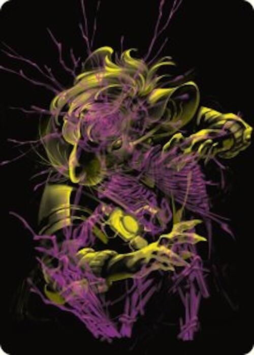 Nashi, Searcher in the Dark Art Card (43/54) [Duskmourn: House of Horror Art Series] | I Want That Stuff Brandon