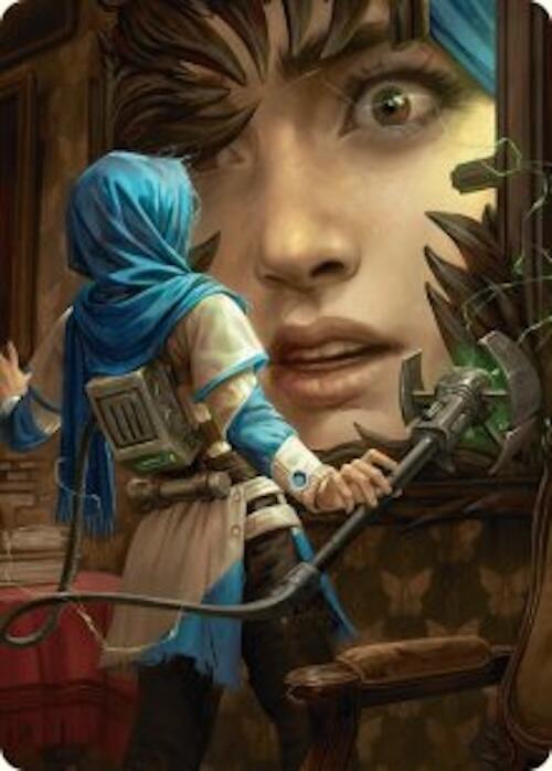 Reality Is Mine to Control Art Card [Duskmourn: House of Horror Art Series] | I Want That Stuff Brandon