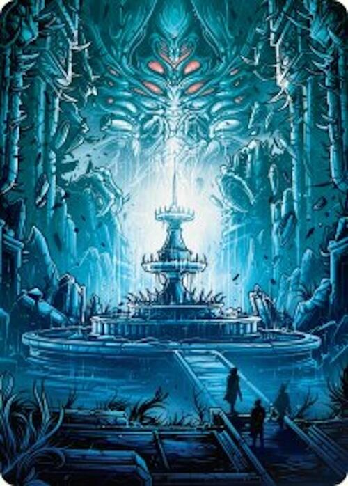 Island Art Card [Duskmourn: House of Horror Art Series] | I Want That Stuff Brandon