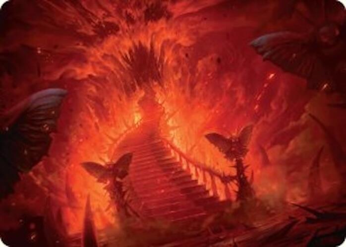 Mountain Art Card [Duskmourn: House of Horror Art Series] | I Want That Stuff Brandon