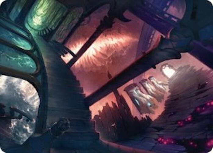Terramorphic Expanse Art Card [Duskmourn: House of Horror Art Series] | I Want That Stuff Brandon