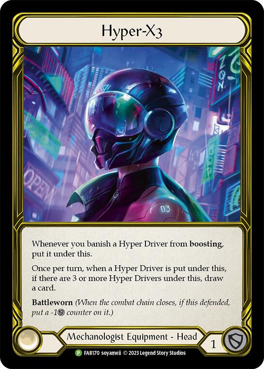 Hyper-X3 [FAB170] (Promo)  Cold Foil | I Want That Stuff Brandon