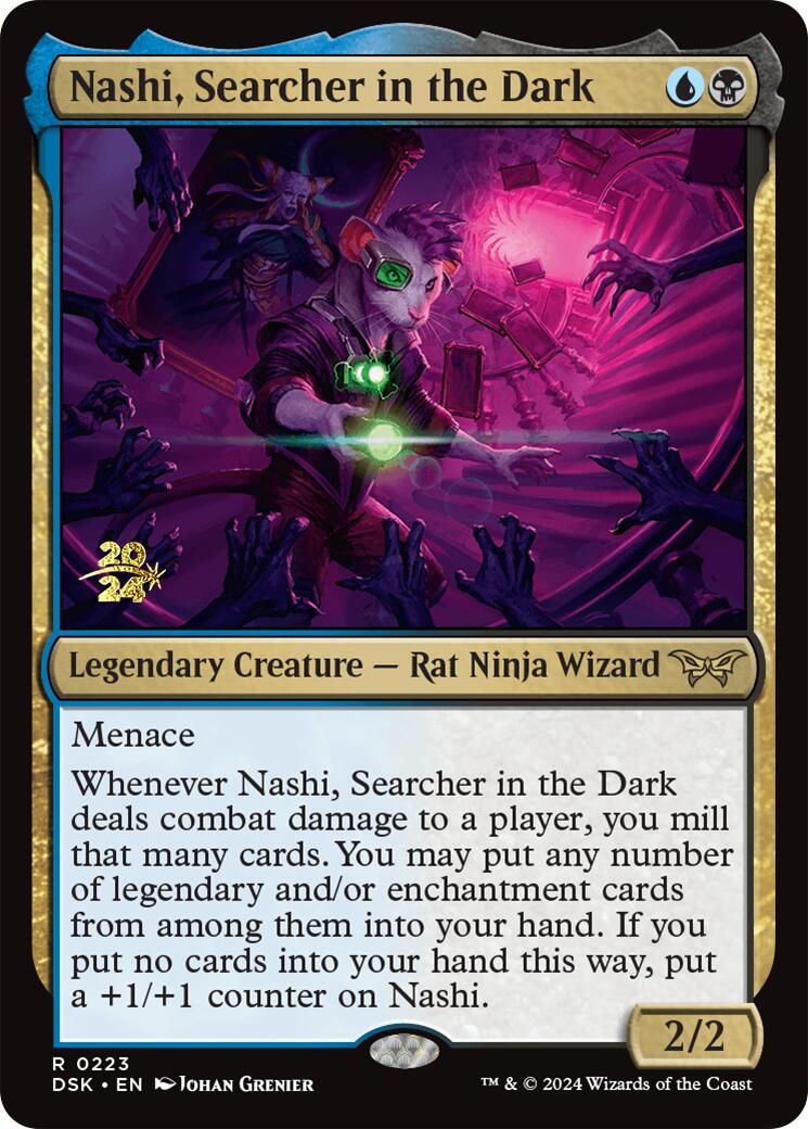 Nashi, Searcher in the Dark [Duskmourn: House of Horror Prerelease Promos] | I Want That Stuff Brandon