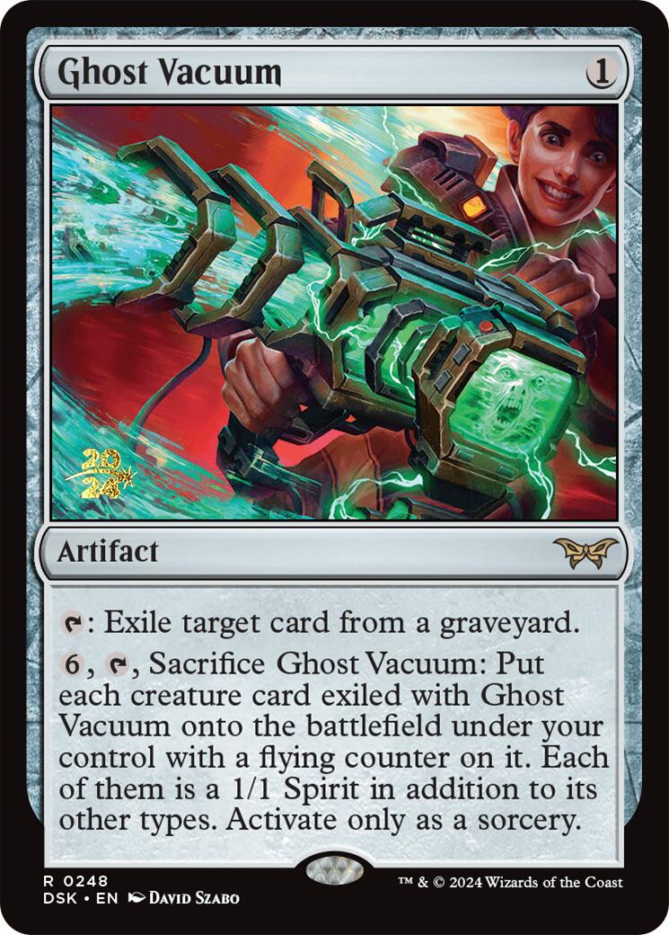 Ghost Vacuum [Duskmourn: House of Horror Prerelease Promos] | I Want That Stuff Brandon