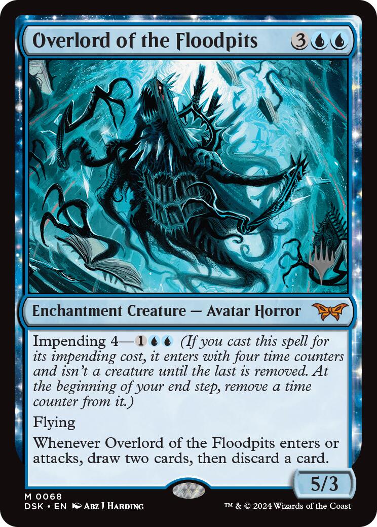 Overlord of the Floodpits [Duskmourn: House of Horror Promos] | I Want That Stuff Brandon