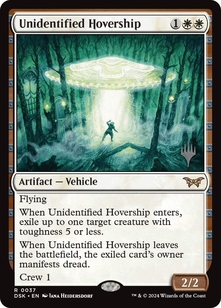 Unidentified Hovership [Duskmourn: House of Horror Promos] | I Want That Stuff Brandon