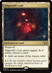 Valgavoth's Lair [Duskmourn: House of Horror Promos] | I Want That Stuff Brandon