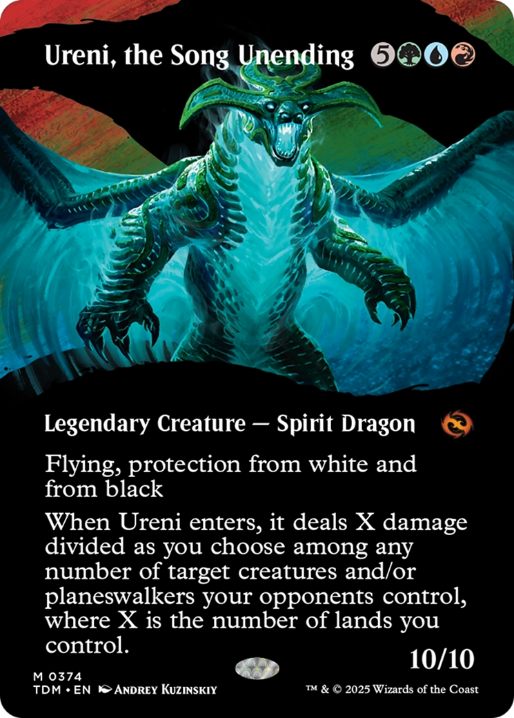 Ureni, the Song Unending (Borderless) [Tarkir: Dragonstorm] | I Want That Stuff Brandon