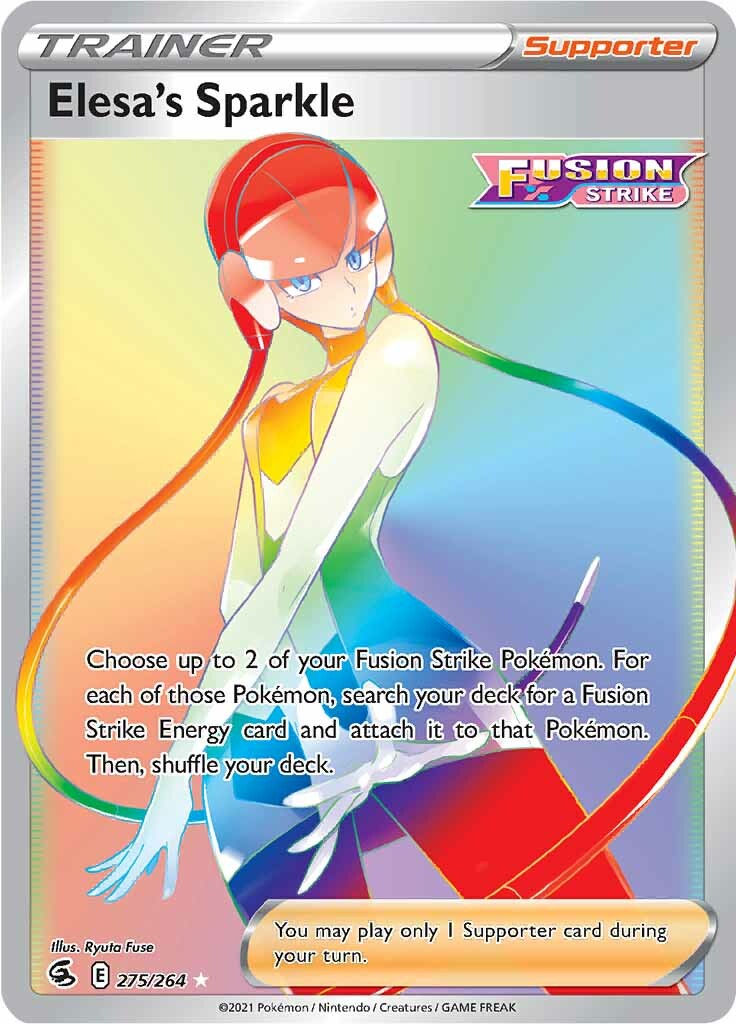 Elesa's Sparkle (275/264) [Sword & Shield: Fusion Strike] | I Want That Stuff Brandon