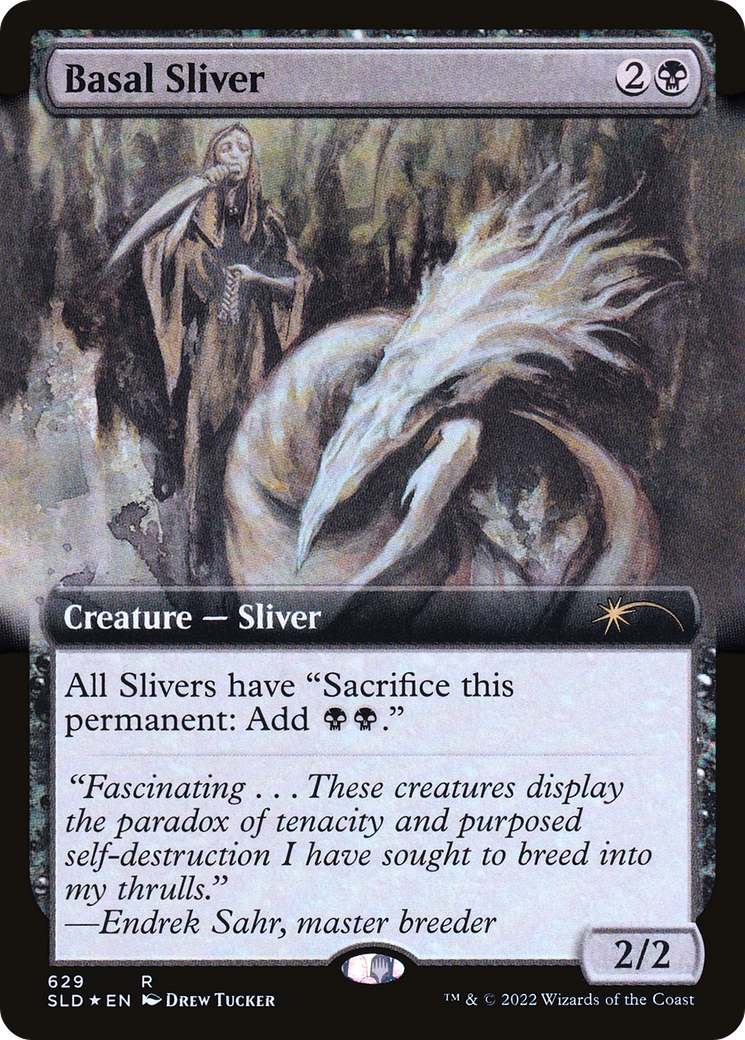 Basal Sliver (Extended Art) [Secret Lair Drop Promos] | I Want That Stuff Brandon