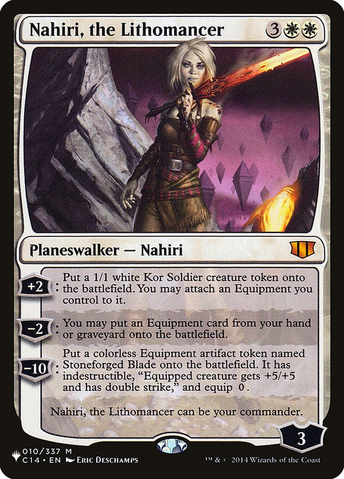 Nahiri, the Lithomancer [The List] | I Want That Stuff Brandon