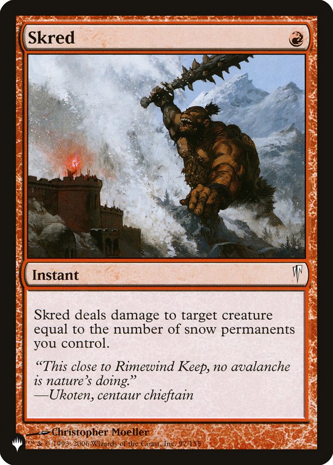 Skred [The List] | I Want That Stuff Brandon