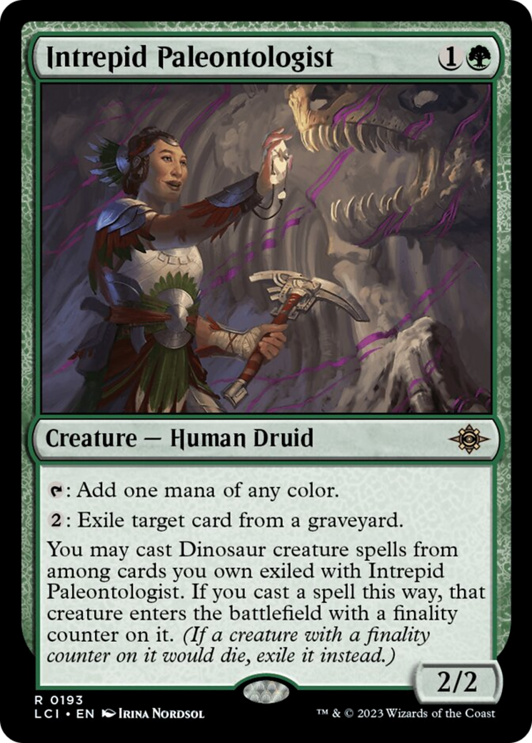 Intrepid Paleontologist [The Lost Caverns of Ixalan] | I Want That Stuff Brandon