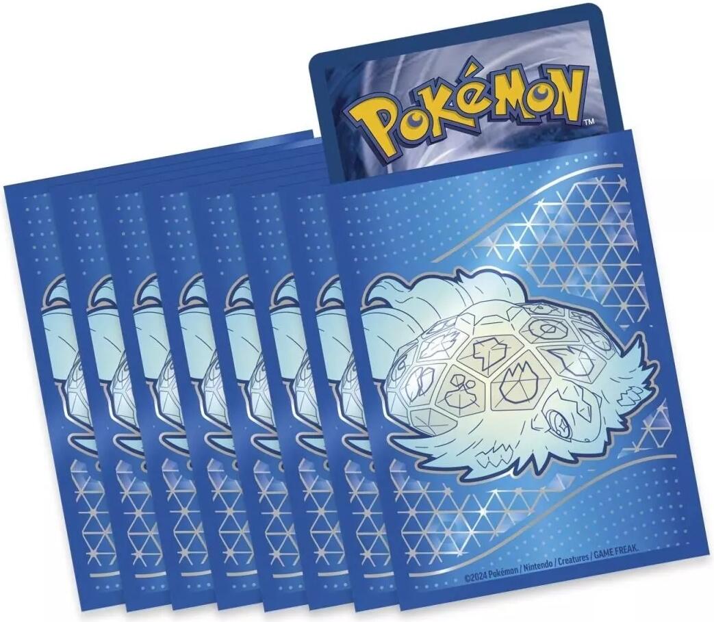 Card Sleeves - Stellar Crown Pokemon Center Elite Trainer Box (Terapagos) (65-Pack) | I Want That Stuff Brandon