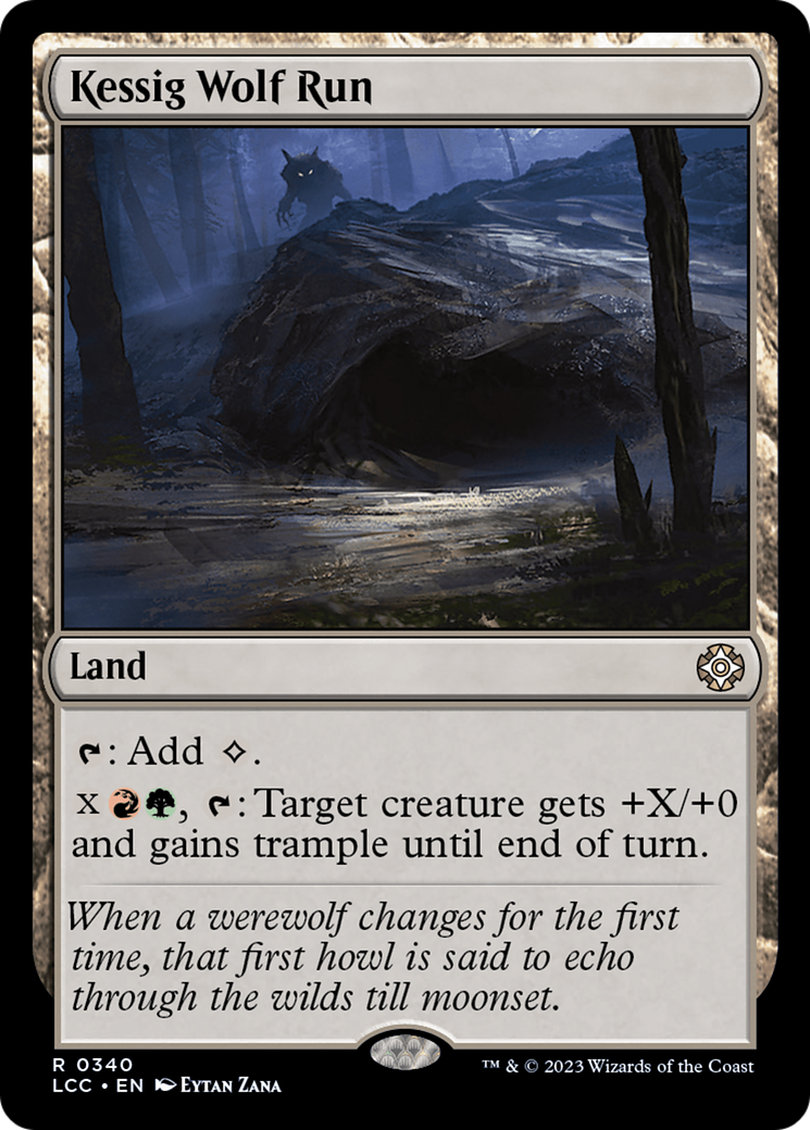 Kessig Wolf Run [The Lost Caverns of Ixalan Commander] | I Want That Stuff Brandon
