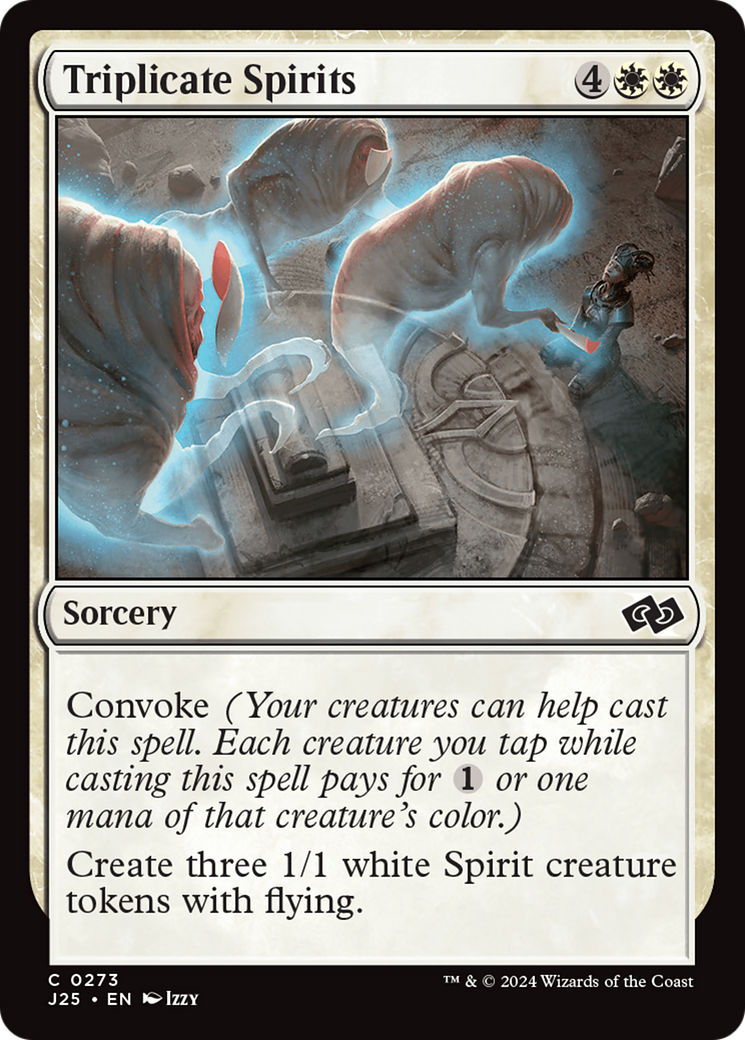 Triplicate Spirits [Foundations Jumpstart] | I Want That Stuff Brandon