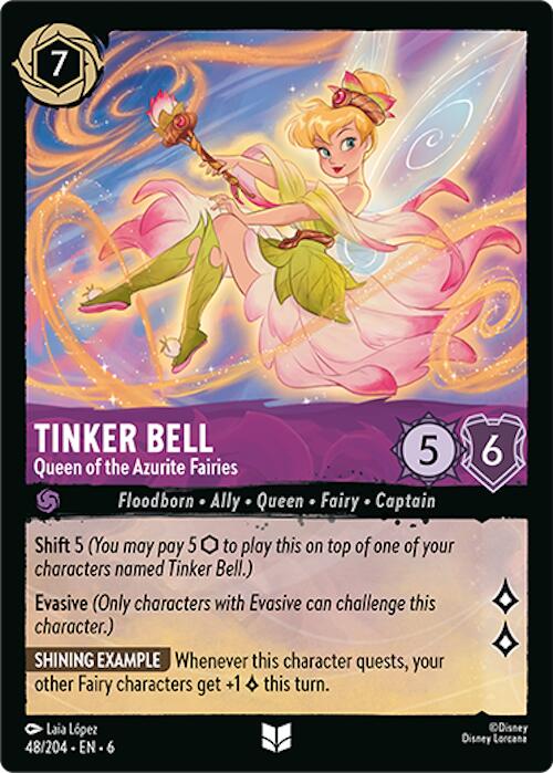Tinker Bell - Queen of the Azurite Fairies (48/204) [Azurite Sea] | I Want That Stuff Brandon