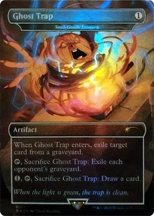 Ghost Trap - Soul-Guide Lantern (Rainbow Foil) [Secret Lair Drop Series] | I Want That Stuff Brandon