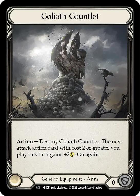 Goliath Gauntlet [1HB005] (History Pack 1 Bravo Blitz Deck) | I Want That Stuff Brandon