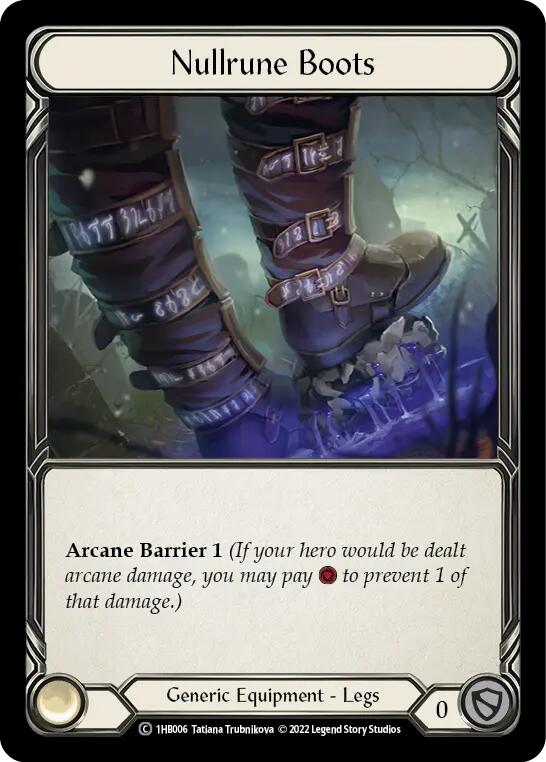 Nullrune Boots [1HB006] (History Pack 1 Bravo Blitz Deck) | I Want That Stuff Brandon