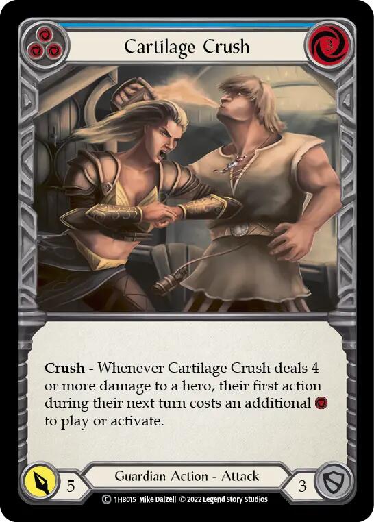 Cartilage Crush (Blue) [1HB015] (History Pack 1 Bravo Blitz Deck) | I Want That Stuff Brandon