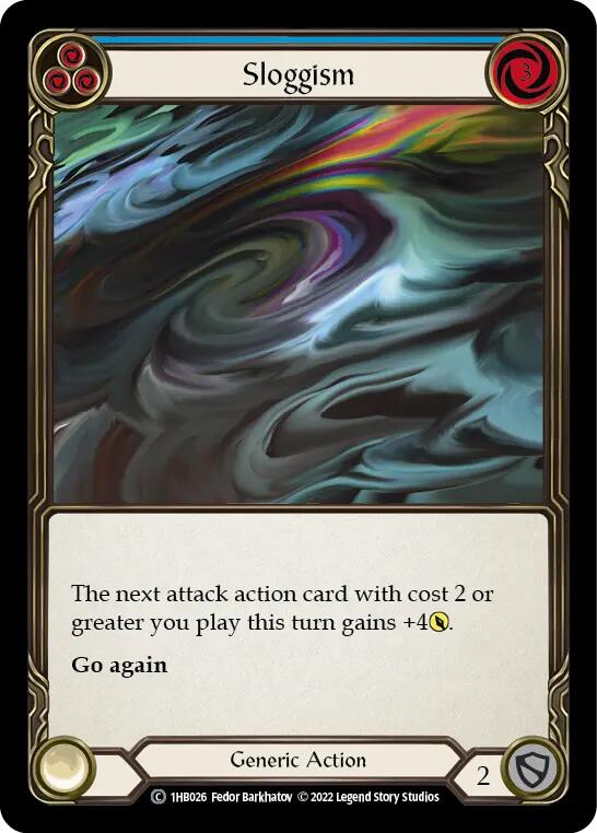 Sloggism (Blue) [1HB026] (History Pack 1 Bravo Blitz Deck) | I Want That Stuff Brandon