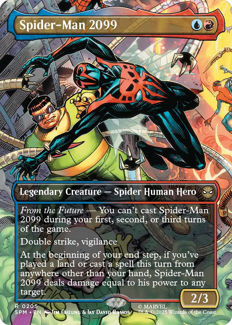Spider-Man 2099 (0205) (Borderless) [Marvel's Spider-Man] | I Want That Stuff Brandon