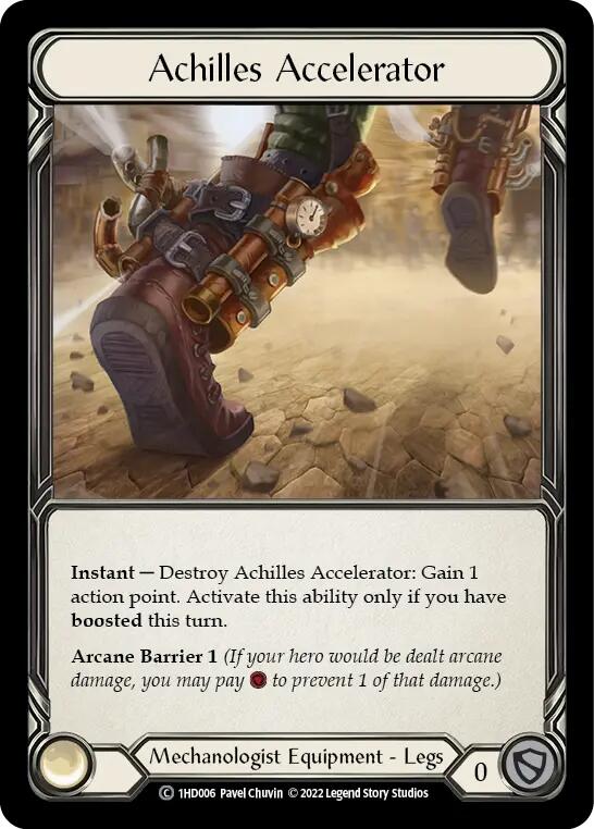 Achilles Accelerator [1HD006] (History Pack 1 Dash Blitz Deck) | I Want That Stuff Brandon