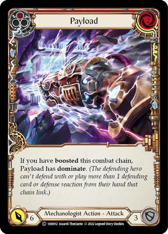 Payload (Red) [1HD012] (History Pack 1 Dash Blitz Deck) | I Want That Stuff Brandon